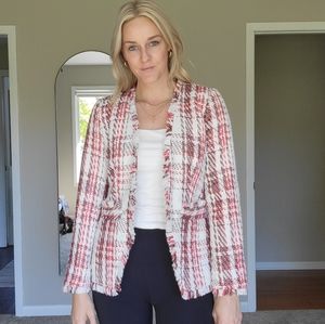 Halogen tweed blazer